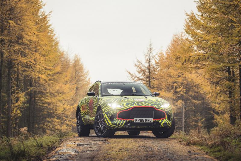 Aston Martin DBX prototype | Les photos officielles